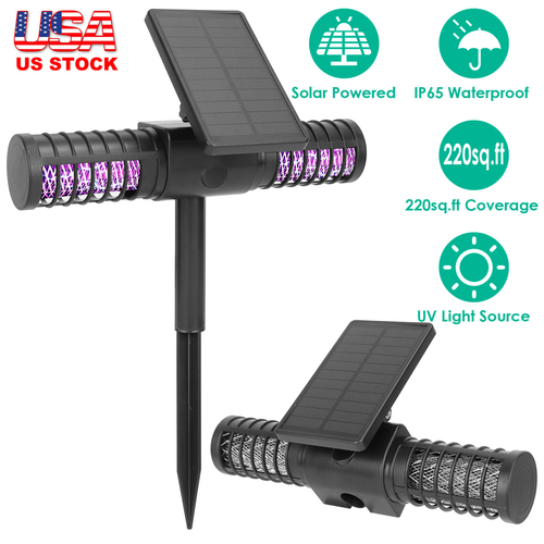 Solar Powered Bug Zapper LED 