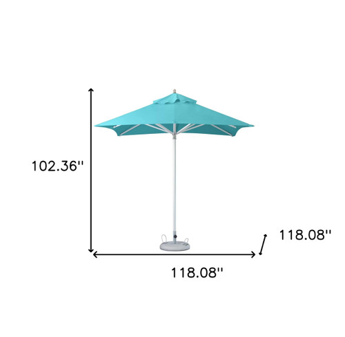 Turquoise Umbrella Base