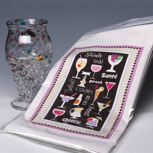 Wine Glasses Towel
