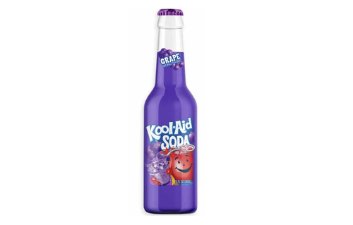KOOL AID SODA GRAPE (GLASS)