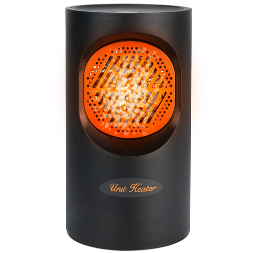 300W Portable Electric Heater Mini Heating Unit Fan 