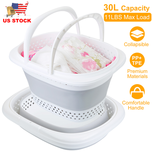 Collapsible Laundry Basket 