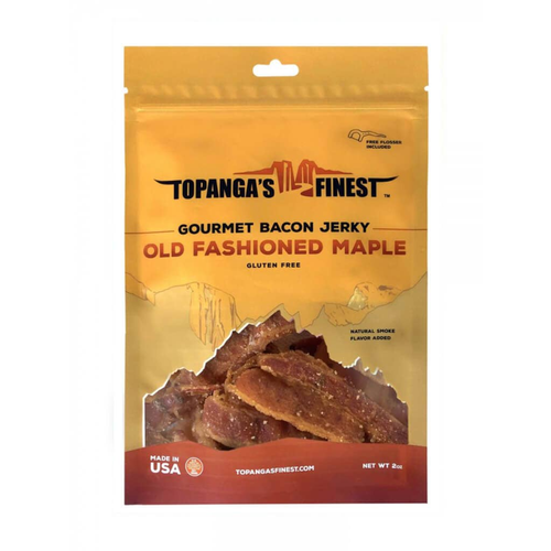 Gluten Free Maple Bacon Jerky