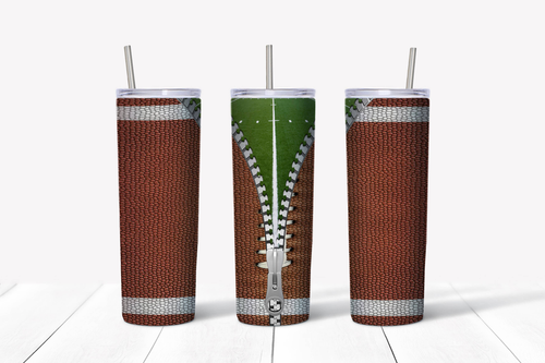 Stainless Steel Tumbler -Football