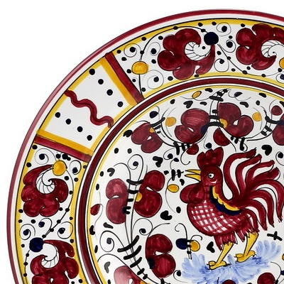 ORVIETO ROOSTER Dinner Plate