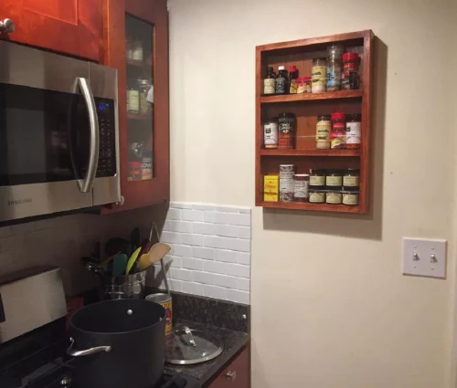 Miami On the Wall Spice Rack