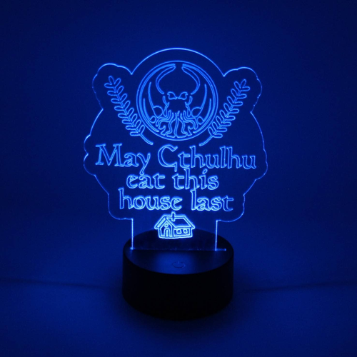Cthulhu Blessing LED Light Up Lamp | Mythical Monster Gifts