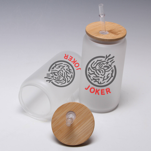 Joker Mason Jar Tumbler