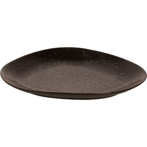 Plate Oval Black Tahiti 