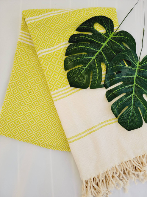 Beach Towels, Bath Towels, Sand Proof Turkish towels NEON