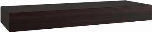20" Brown Wood Wall Mounted Bathroom Shelves