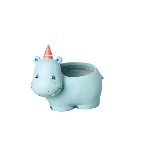 Small Animal Planter 'Hippo'