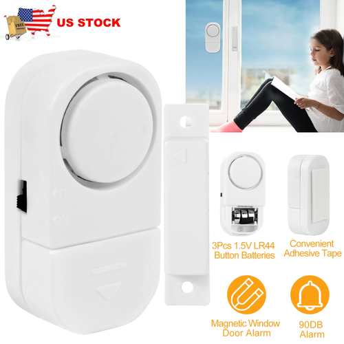 Wireless Window Door Magnet Alarms Magnetic Sensor 