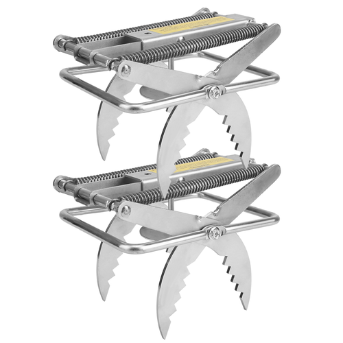 2PCS Easy Setup Mole Scissor Traps Outdoor
