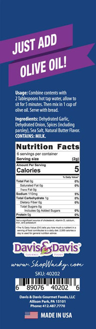 Garlic Butter Oil Stick Mix