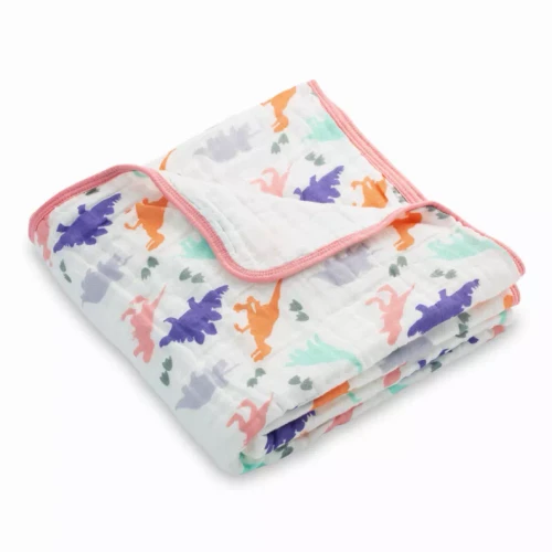 Rawr-Some Girly Muslin Quilt