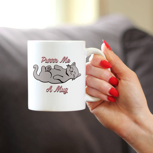 Purr Me a Mug Coffee Mug - Cat Gifts and Decor