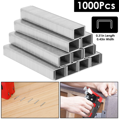 1000Pc D-Shape Nails 12mm D Type Staples