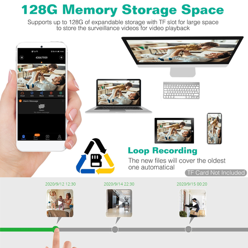 1080P HD Mini USB IP Camera Motion 