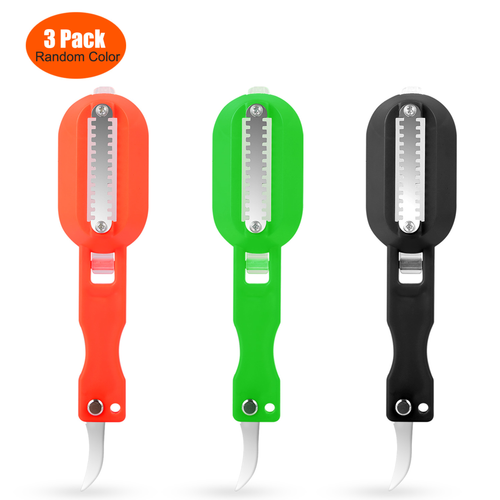 3 Pcs Fish Scaler Fish Scale Remover
