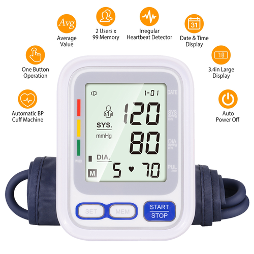 Automatic Arm Blood Pressure Monitor 