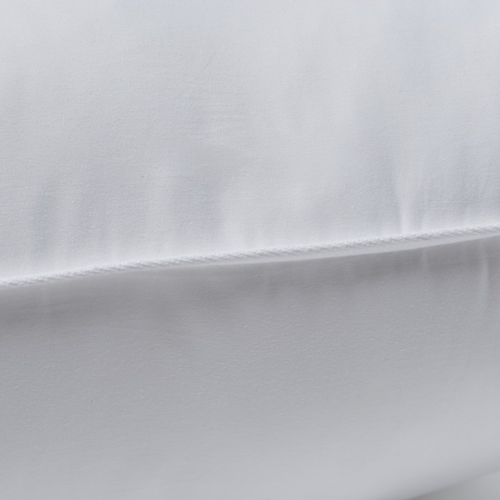 Set Of 2 Lux Sateen Down Alternative Standard Size Firm Pillows
