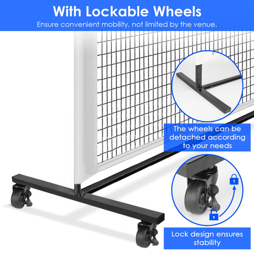 Portable Pickleball Net 22ft Regulation