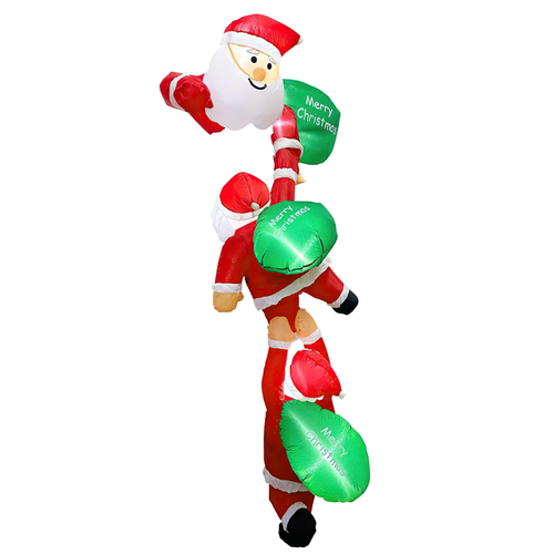 8FT Climbing Inflatable Santa Claus 