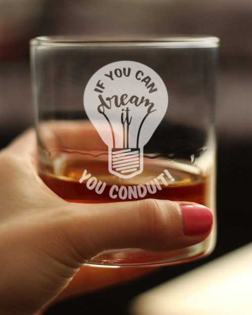 You Conduit Whiskey Rocks Glass - Electrician Gifts