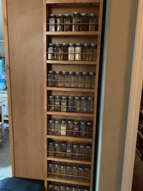 Cyprus On the Wall Spice Rack