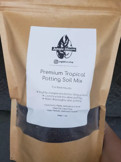 Premium Tropical Potting Soil Mix Hand Mixed Soil