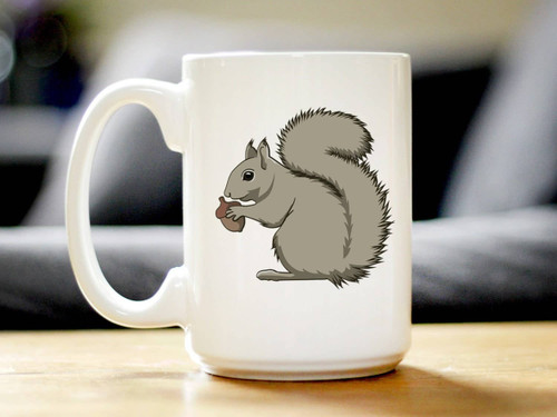 Squirrel Coffee Mug - Nature Gifts and Decor