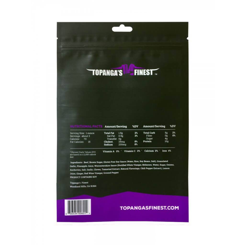 Gluten Free Teriyaki Beef Jerky