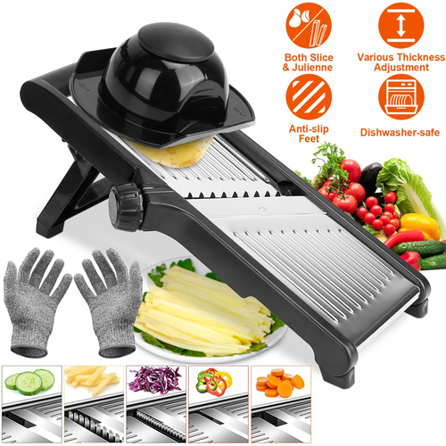 Mandoline Food Slicer Stainless Steel Food Cutter 