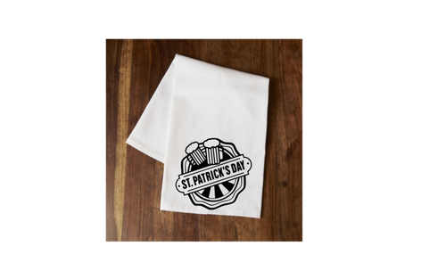 St. Patrick's Day Tea Towel 2