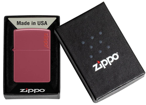 Zippo Brick Finish Base Model with Logo Windproof Lighter 