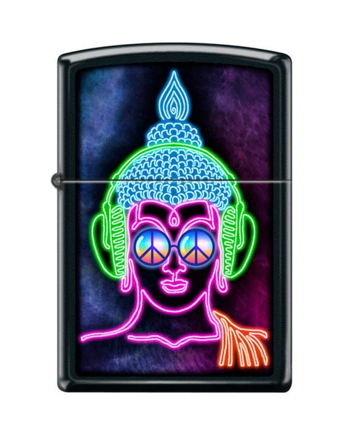 Zippo Peace Buddha Design Lighter 