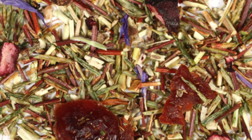 Green Rooibos Blueberry Loose-Leaf, 1oz or 2oz