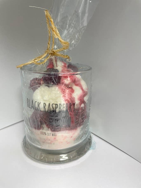 Black Raspberry Vanilla Dessert Candle