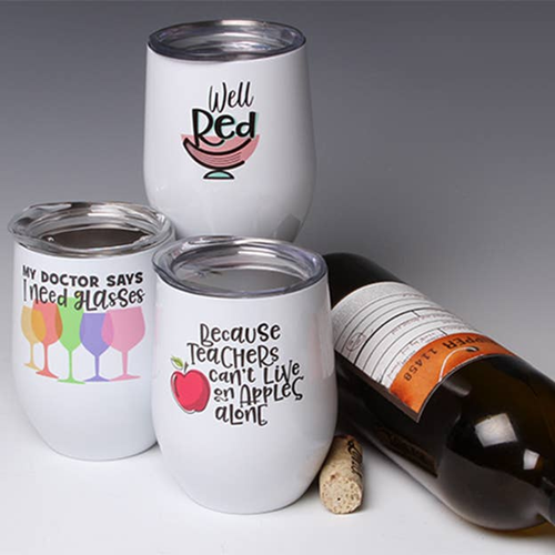 Need Glasses Stemless Wine Glass Tumbler