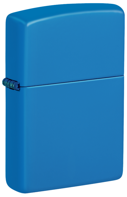 Zippo Sky Blue Matte Base Model Lighter 