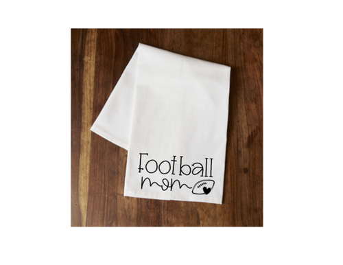 Football Mom Tea Towel