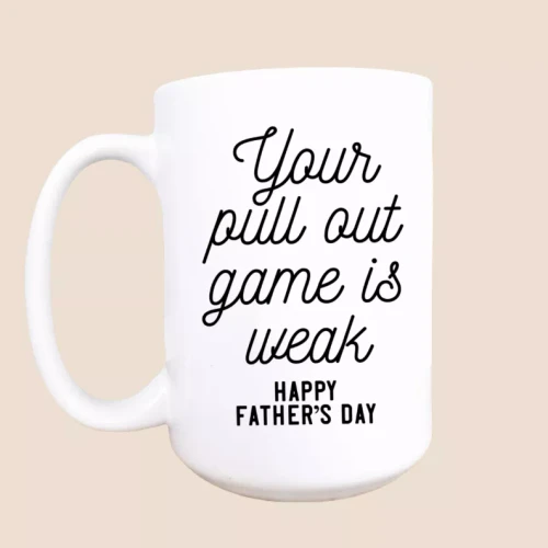 Funny Father's day ceramic coffee mug