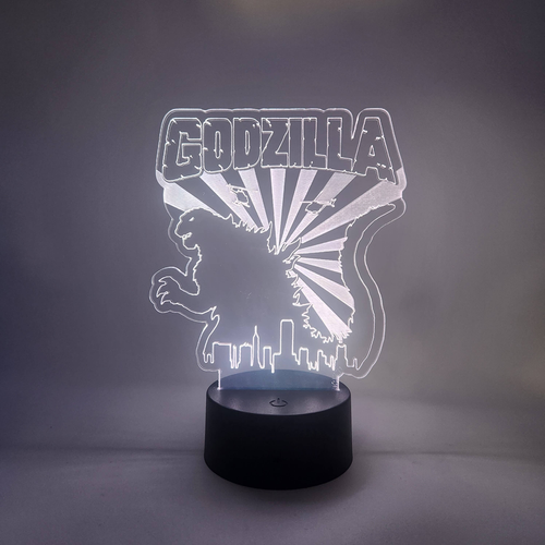 Godzilla Attack LED Light Lamp | Gifts for Godzilla Fans