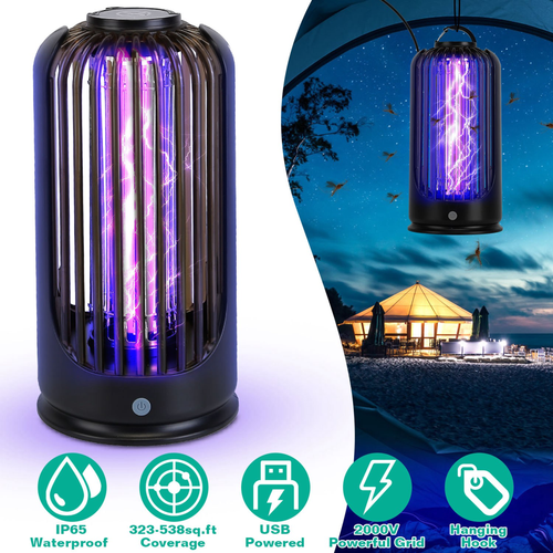 Electric Bug Zapper UV Mosquito Killer Lamp
