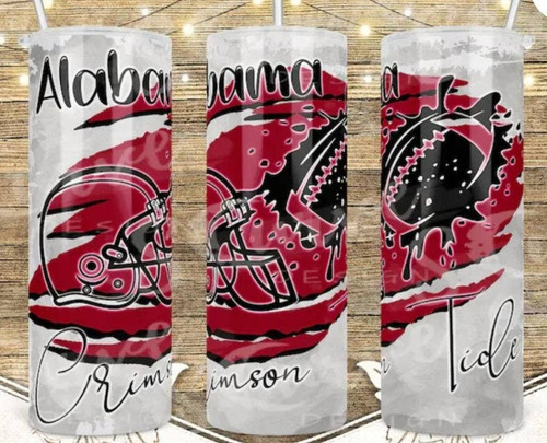 Alabama skinny tumbler