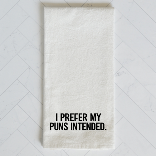 Puns Intended Kitchen Towel