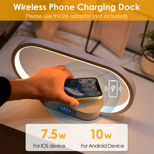 Bedside Table Lamp Touch Control Lamp 