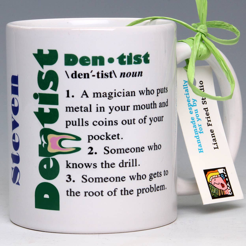 Whimsical Dentist Mug