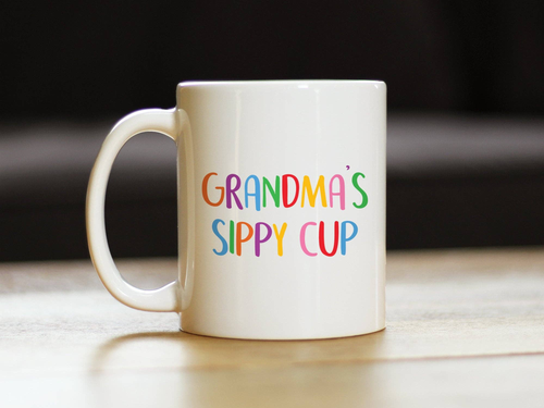 Grandmas Sippy Cup Coffee Mug - Mother's Day Gifts and Decor